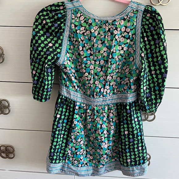 Marc Jacobs floral boho blouse SIZE 6 - Picture 2 of 4